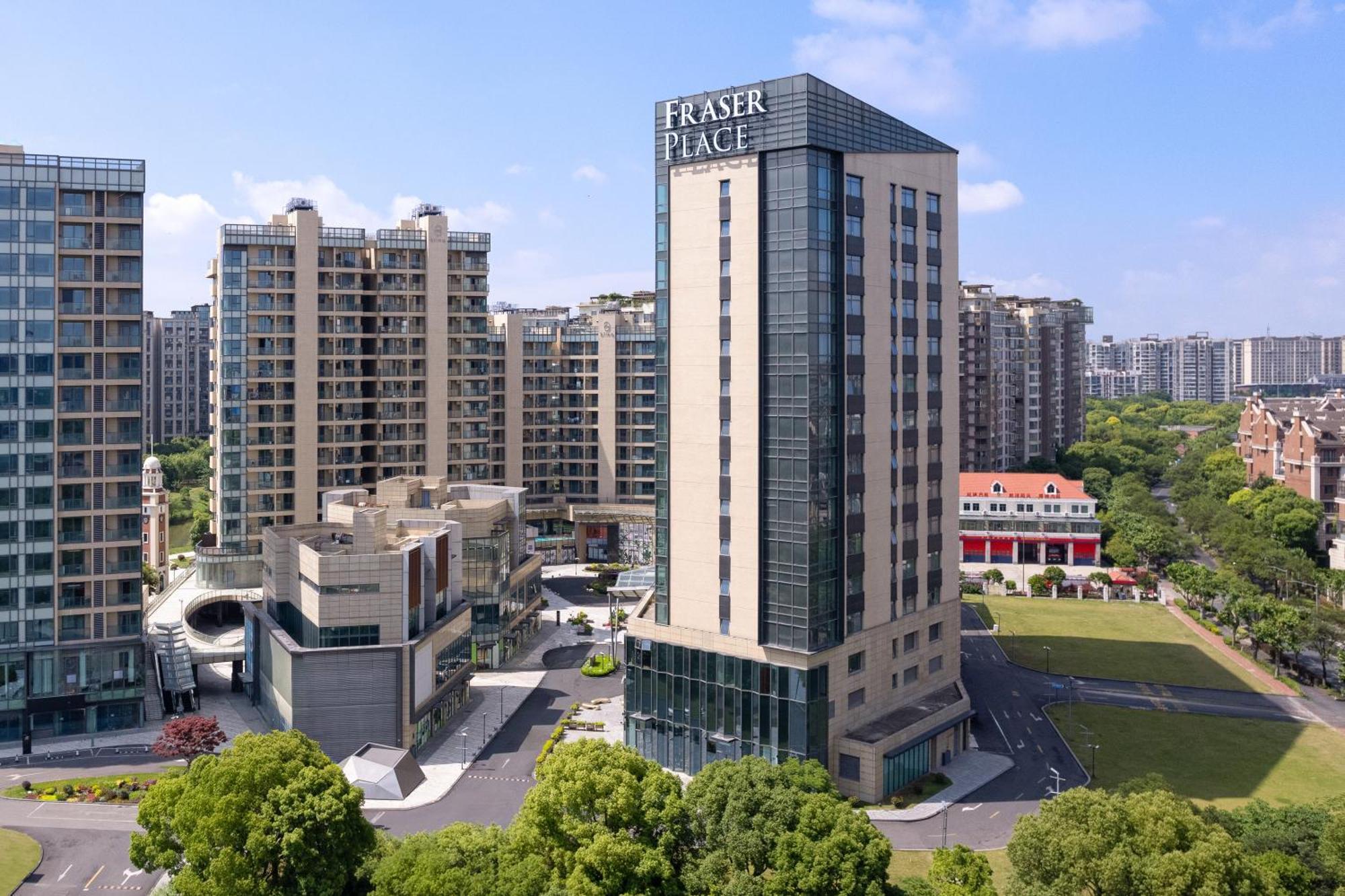 Fraser Place Wujiaochang Shanghai - Adjoin Business Center, Free Minibar エクステリア 写真