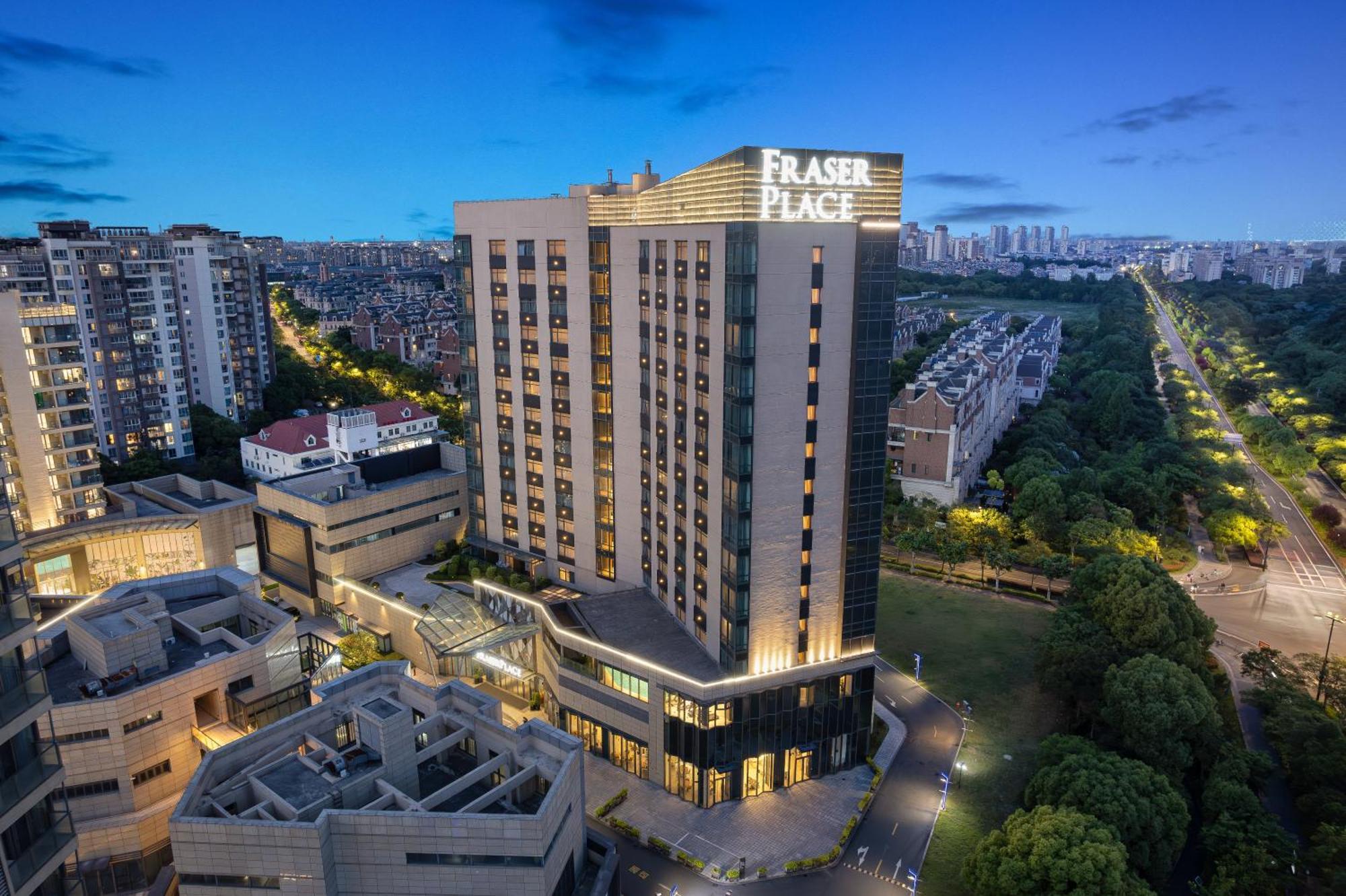 Fraser Place Wujiaochang Shanghai - Adjoin Business Center, Free Minibar エクステリア 写真