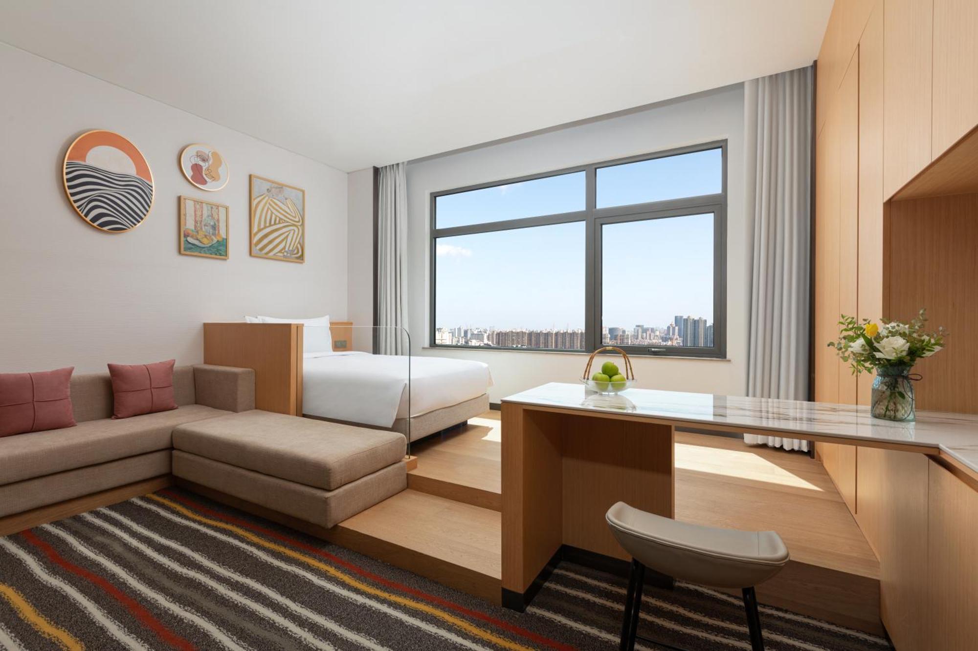 Fraser Place Wujiaochang Shanghai - Adjoin Business Center, Free Minibar エクステリア 写真