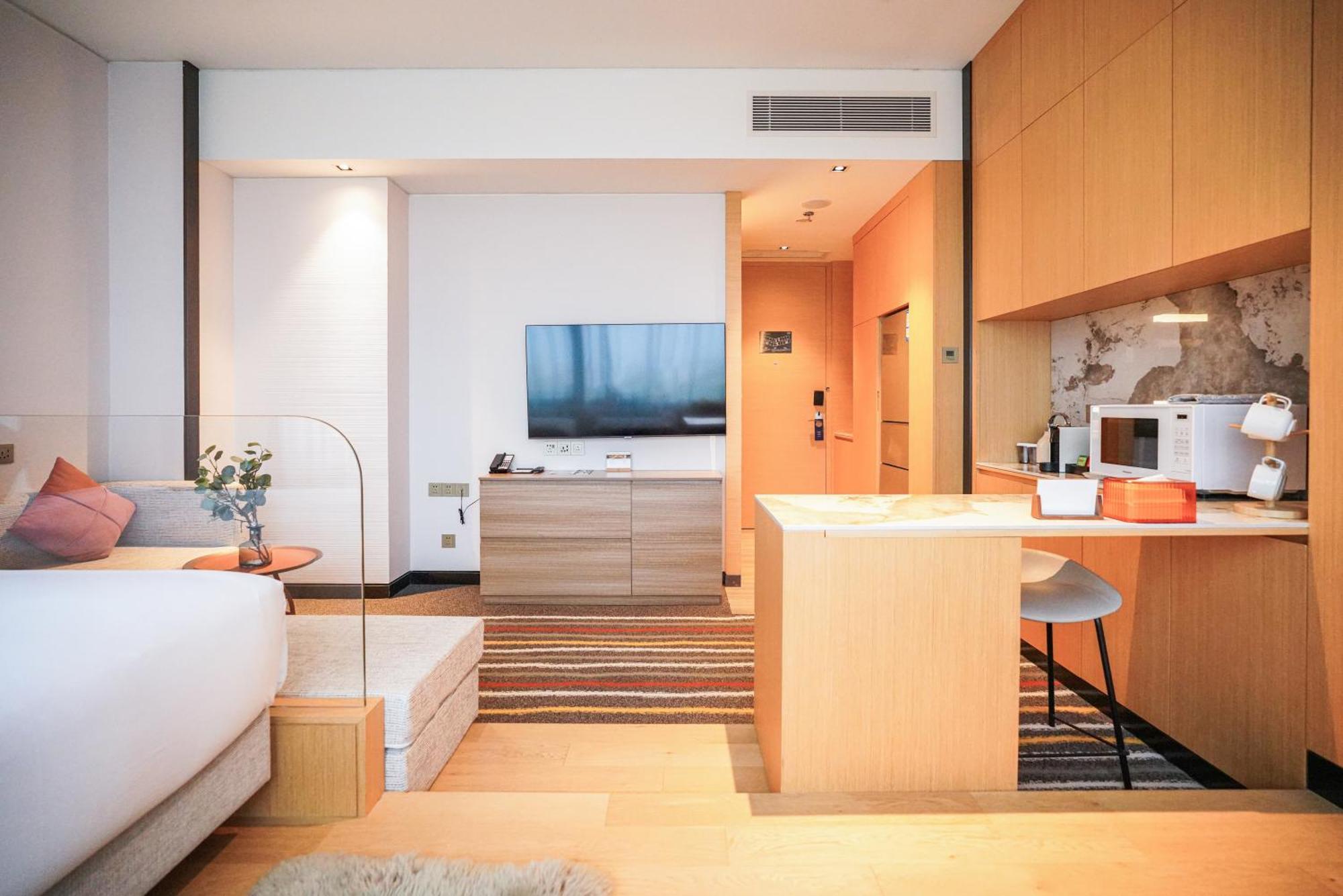 Fraser Place Wujiaochang Shanghai - Adjoin Business Center, Free Minibar エクステリア 写真